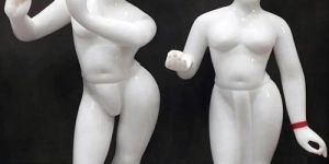 White Marble Iskcon Radha Krishna Statue