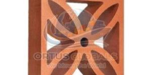 Amber Breeze Burnt Clay Block