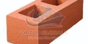 Smooth Finish 2 Holes Clay Brick