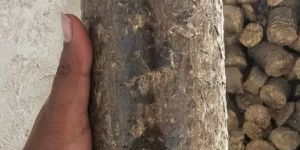 90mm Mustard Husk Biomass Briquettes