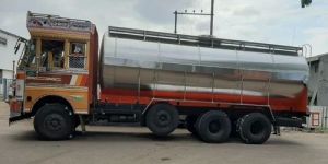 20000 Litre Stainless Steel Road Milk Tanker