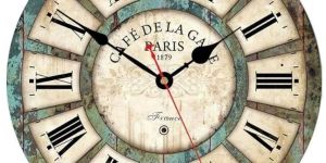 Wooden Antique Wall Clock