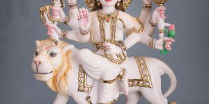 Marble Durga Murti