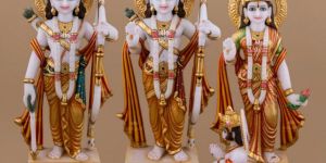 Marble RAM Darbar Statue