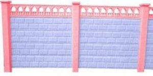 Color Coated Precast Compound Wall