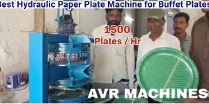 Single Die Paper Plate Making Machine