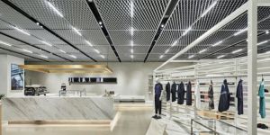 expanded metal mesh ceiling solution