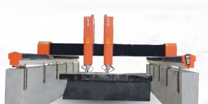 3 Axis Dual Head Post CNC Router
