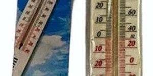 Blue Room Wall Thermometer