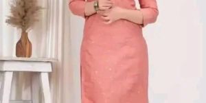 Women'S Embroidery Kurta and Pant with Jutti