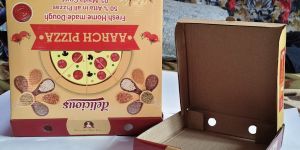 Printed Corrugated Pizza Box