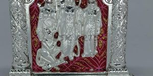 Silver Plated RAM Darbar Photo Frame