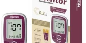 Digital Blood Glucose Meter for Self Diabetes Testing Monitor Machine