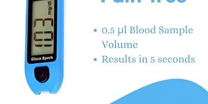 Glucospark Sugar Test Machine For Diabetes Care Blood Glucose Monitoring Device For Every Day