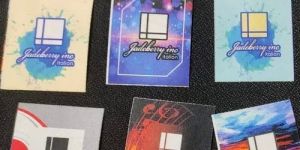 Digital Printed Satin Labels