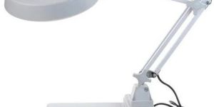 Supreme White Magnifying Desk Lamp