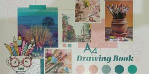 42 Pages A4 Size Drawing Book