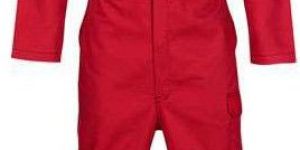 Red Fire Retardant Coverall