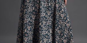 Ladies Ethnic Printed Wide Leg Palazzo