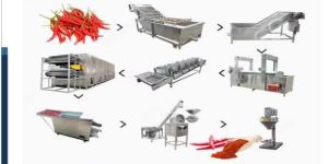 red chilli processing plant