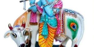 Krishna Cow Statue