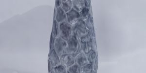 Metal Enamel Vase