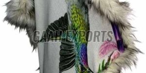 Ladies Faux Fur Shawl