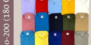 180 GSM Cotton Casual T-Shirt