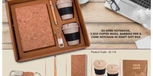 4 In 1 Cork Coffee Essentials Employee Welcome Gift Kit