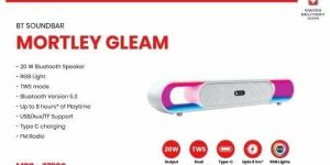Mortley Gleam RGB Portable Bluetooth Soundbar Speaker