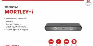Mortley-i Compact RGB Bluetooth Soundbar Speaker