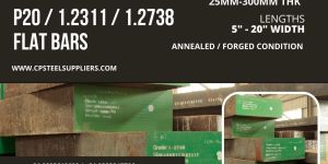 P20 / 1.2738 Flat Steel Bars