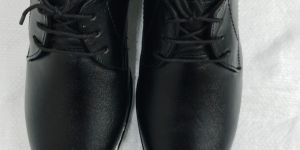 Men High Quality Black Leather Formal Shoes