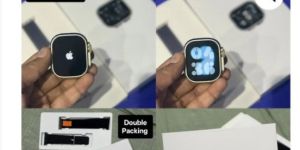 Ultra 3 Smartwatch With Apple Logo