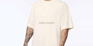Polyester Sports Drop Shoulder T Shirt