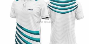 Polyester Sports Multicolor Polo T Shirt