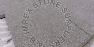 Shot Blast Limestone Slabs