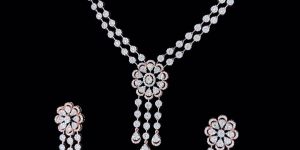 Diamond Bridal Necklace Set