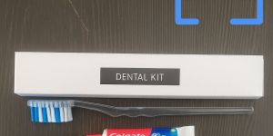 Box Packing Colgate Hotel Dental Kit