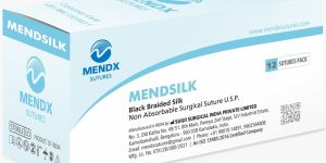 Black Braided Silk Non Absorbable Suture