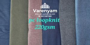 Cotton Loopknit Dyed Fabric