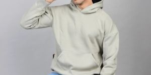350 GSM Men Oversize Fleece Hoodie
