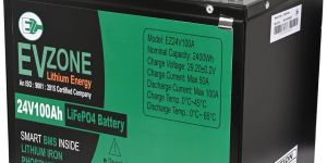 24V 100 Ah Inverter Lithium Battery