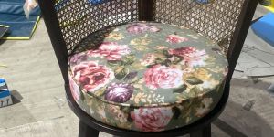 Wooden Cane Back Chair