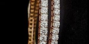Rose Gold Lab Grown Diamond Bangles