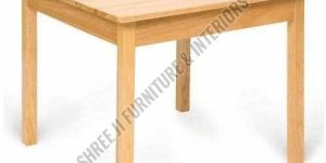 Square Bok Oak Side Table