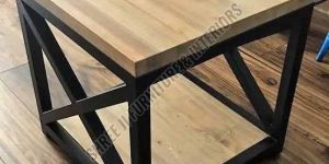 Square Oak Mikado Side Table