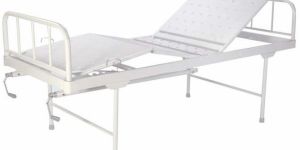 White Stainless Steel Fowler Bed