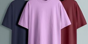 Round Neck Plain T Shirt