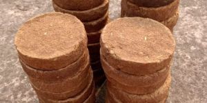 Dry Cow Dung Cake